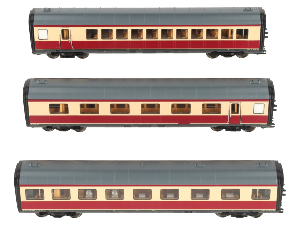 Marklin 43115 HO Scale TEE DB VT Europe Express Passenger Car (Set of 3) LN/Box