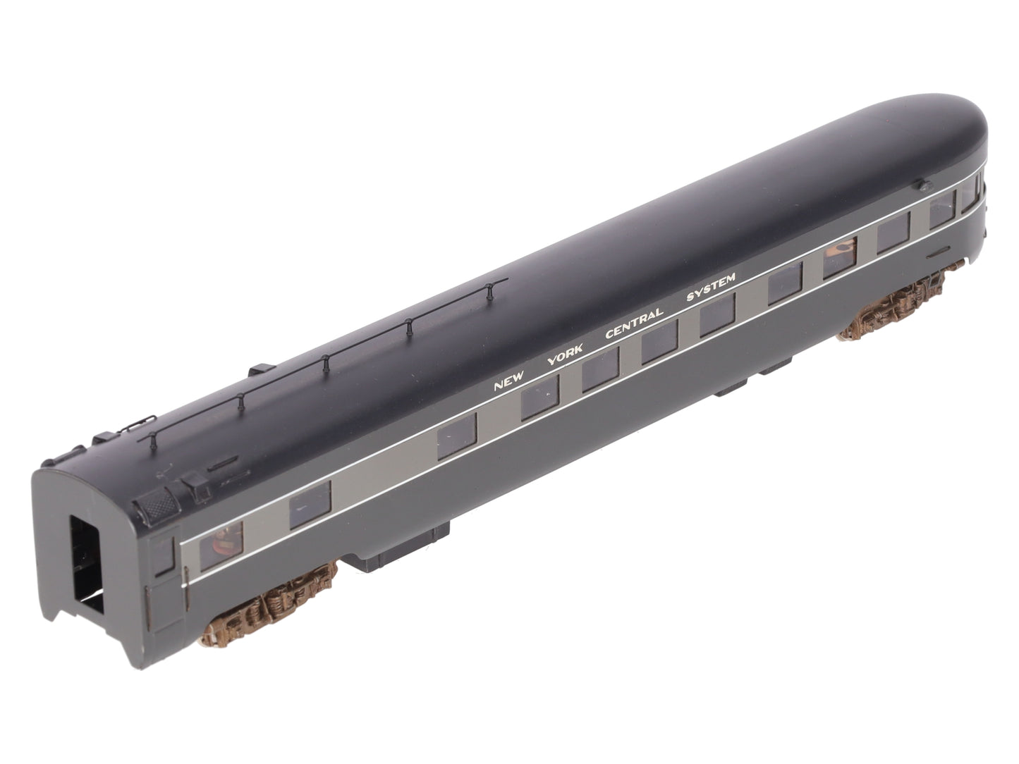 Balboa 545 HO Scale BRASS New York Central Observation Car- Painted EX/Box