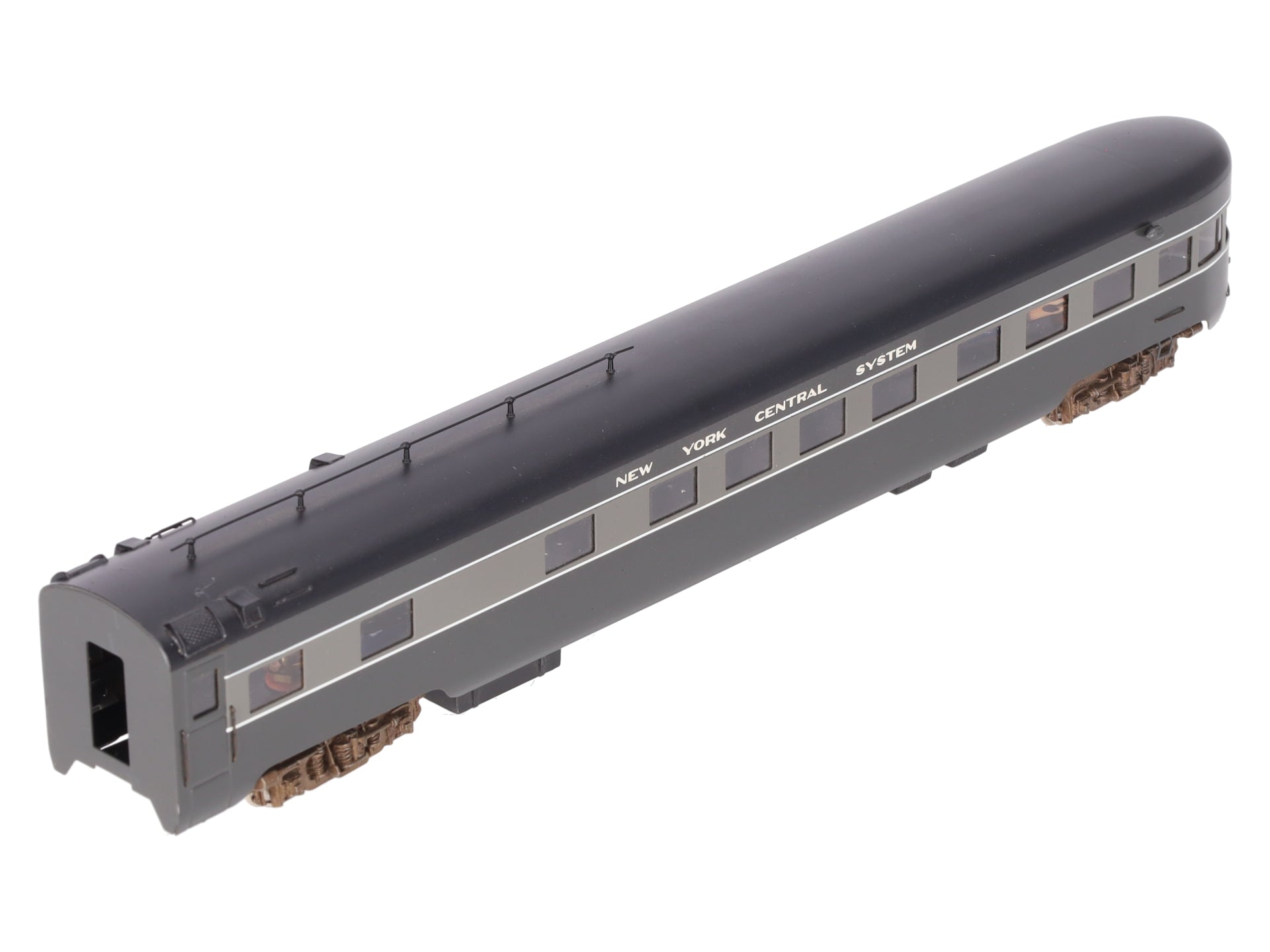 Balboa 545 HO Scale BRASS New York Central Observation Car- Painted EX/Box