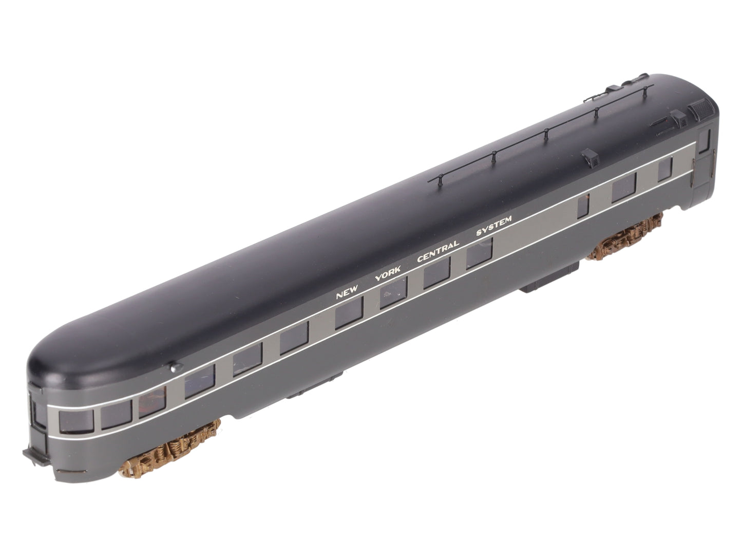Balboa 545 HO Scale BRASS New York Central Observation Car- Painted EX/Box