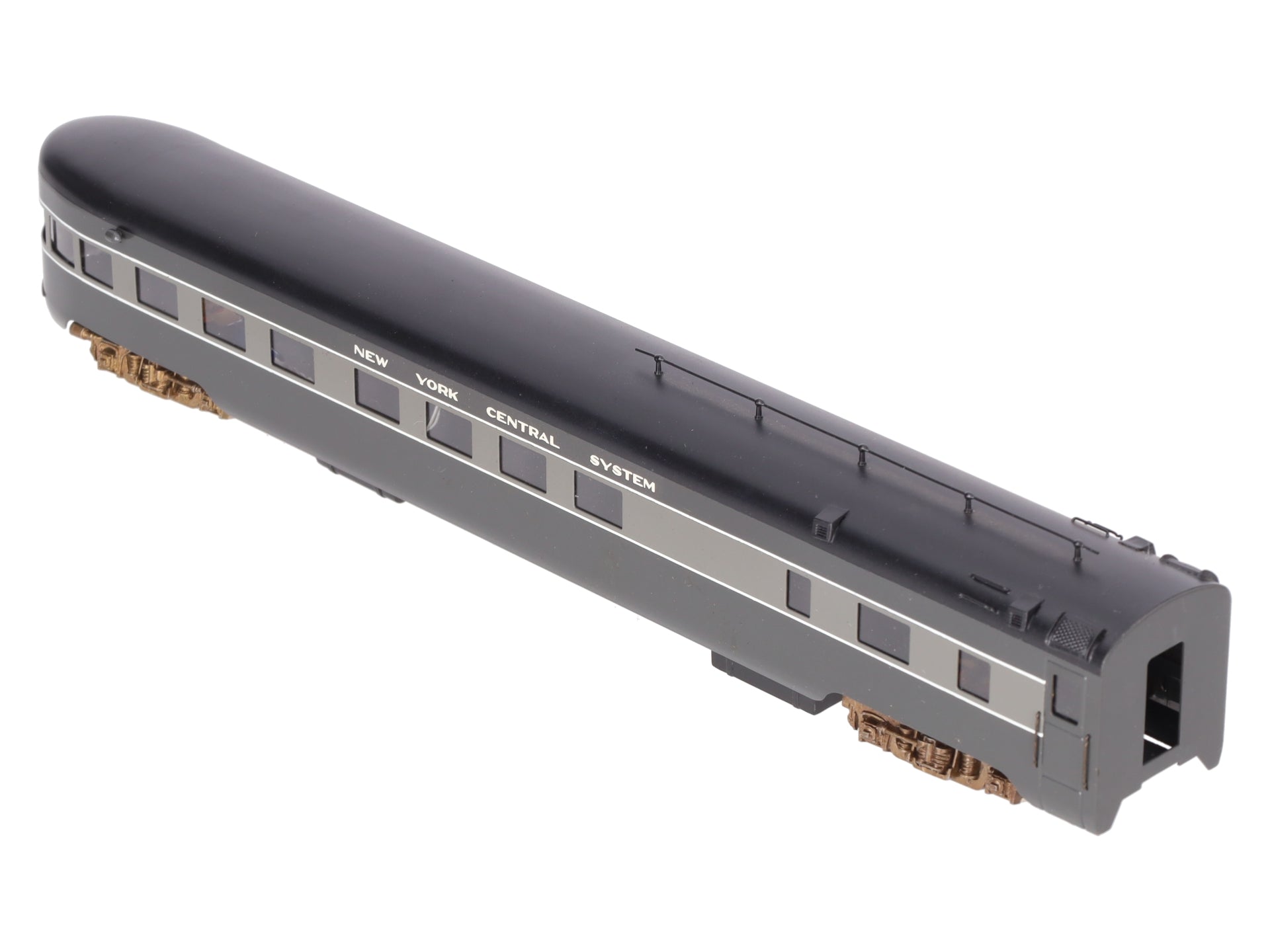 Balboa 545 HO Scale BRASS New York Central Observation Car- Painted EX/Box