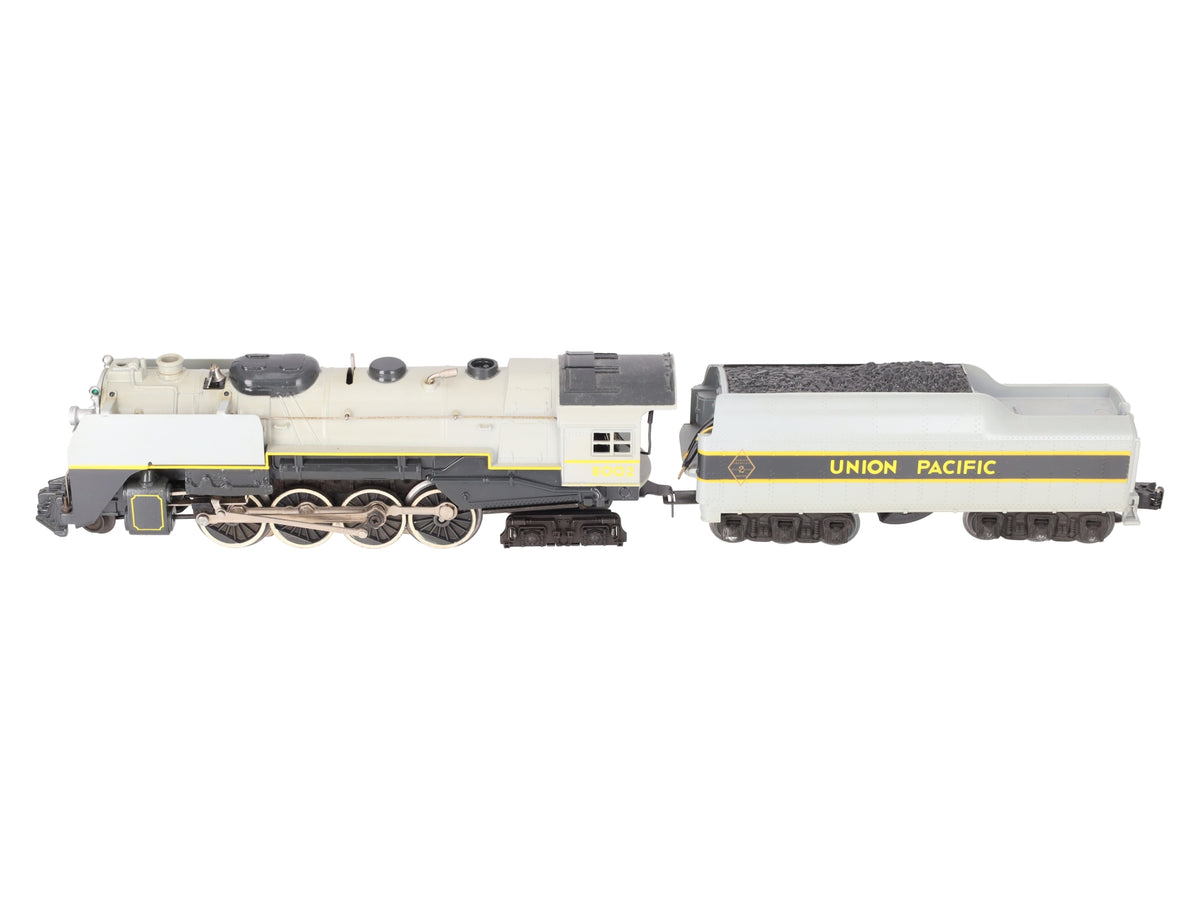 Lionel 6-8002 O Union Pacific Berkshire 2-8-4 Steam Locomotive & Tender #8002 VG/Box