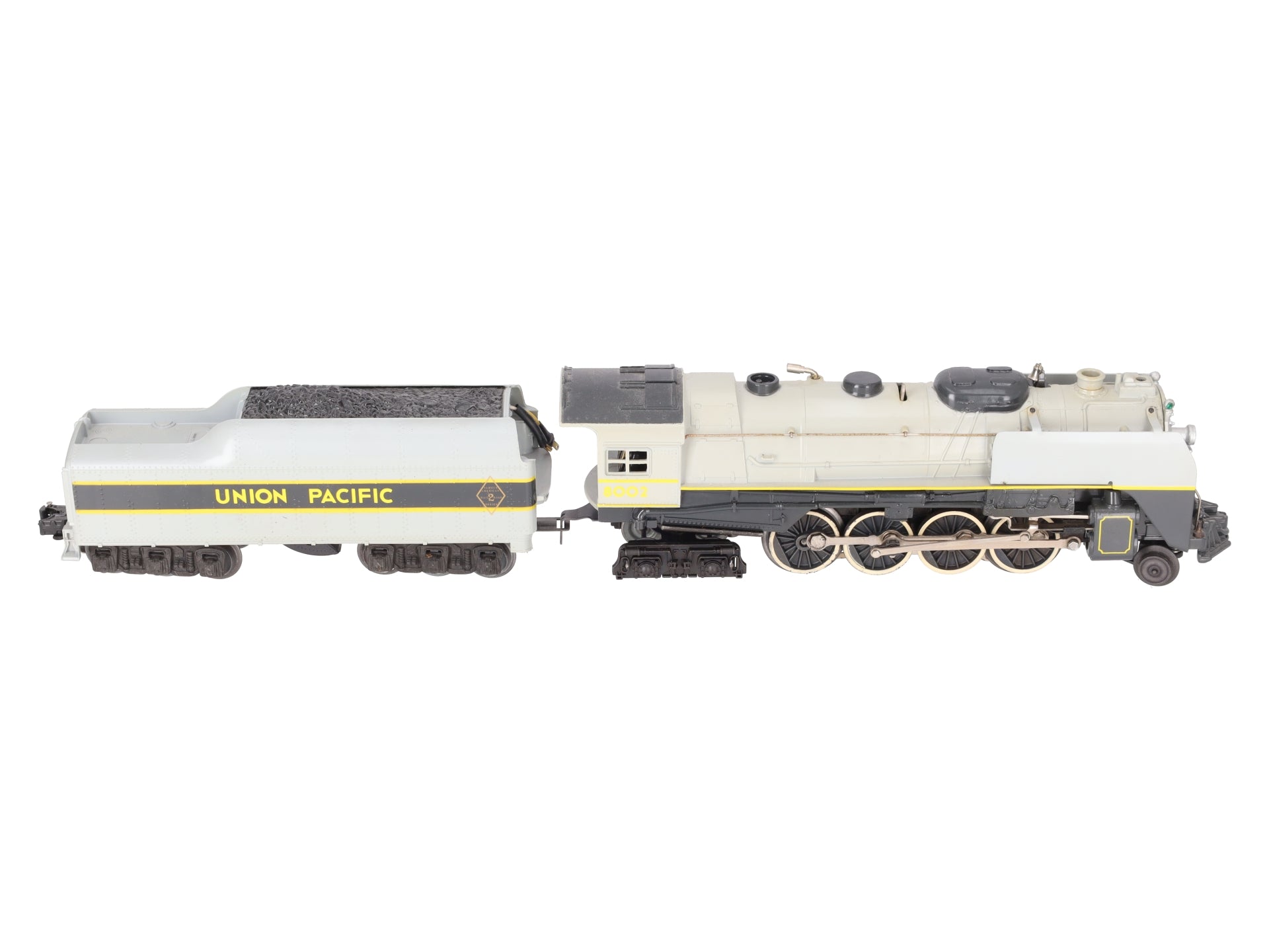 Lionel 6-8002 O Union Pacific Berkshire 2-8-4 Steam Locomotive & Tender #8002 VG/Box