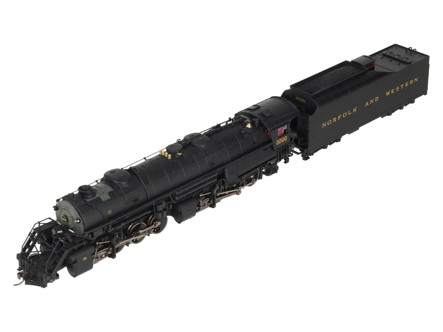 Precision Craft Models 016 HO Scale N&W Y6b 2-8-8-2 #2200 w/DCC, Sound EX/Box