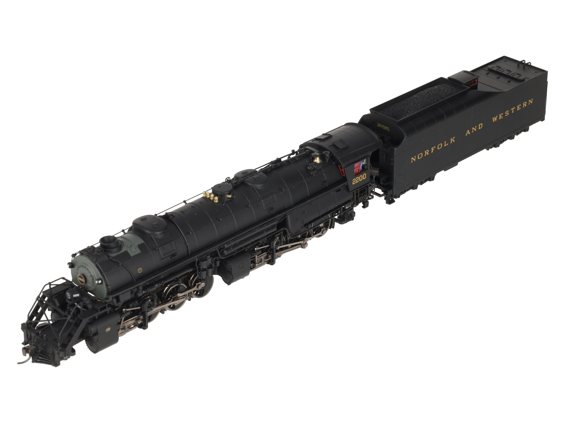 Precision Craft Models 016 HO Scale N&W Y6b 2-8-8-2 #2200 w/DCC, Sound EX/Box