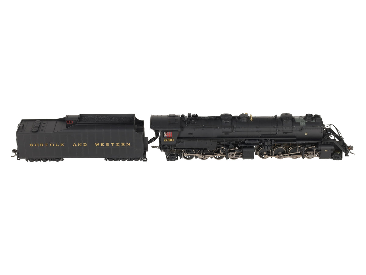 Precision Craft Models 016 HO Scale N&W Y6b 2-8-8-2 #2200 w/DCC, Sound EX/Box