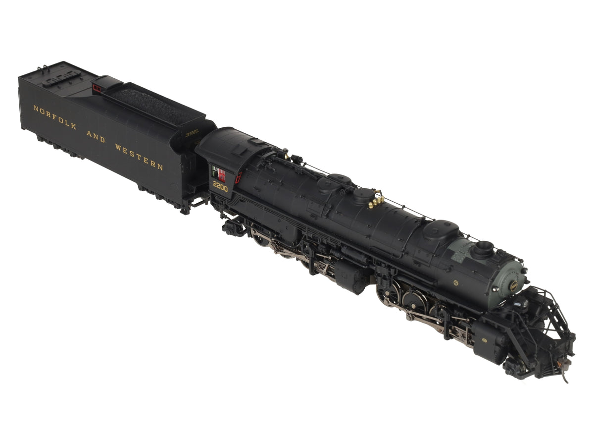 Precision Craft Models 016 HO Scale N&W Y6b 2-8-8-2 #2200 w/DCC, Sound EX/Box