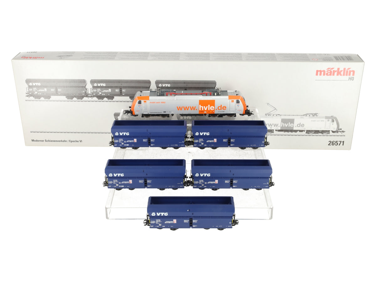 Marklin 26571 HO Scale HVLE/VTG Electric Train Set LN/Box