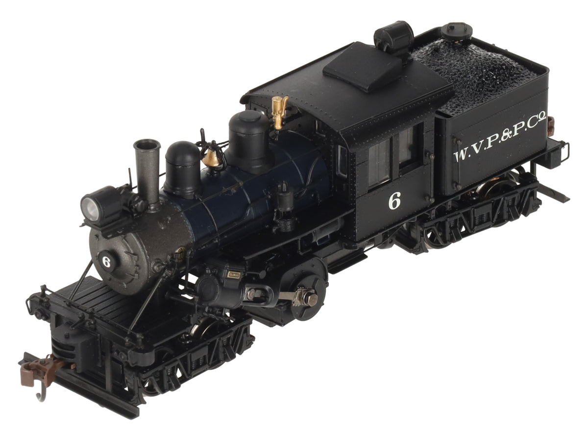 Bachmann 82803 HO West Virginia Pulp & Paper Class B Climax Steam Locomotive #6 EX/Box
