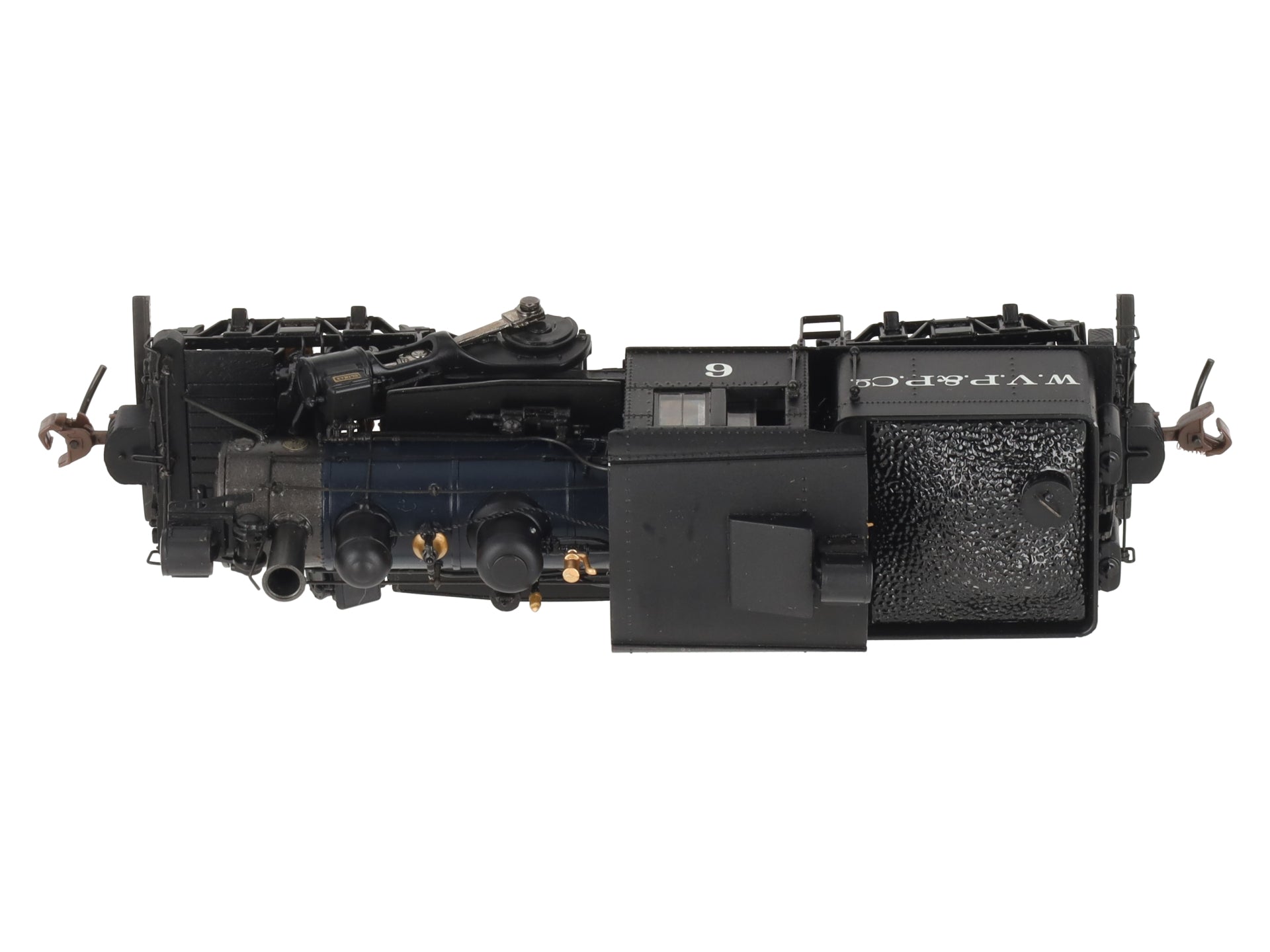 Bachmann 82803 HO West Virginia Pulp & Paper Class B Climax Steam Locomotive #6 EX/Box