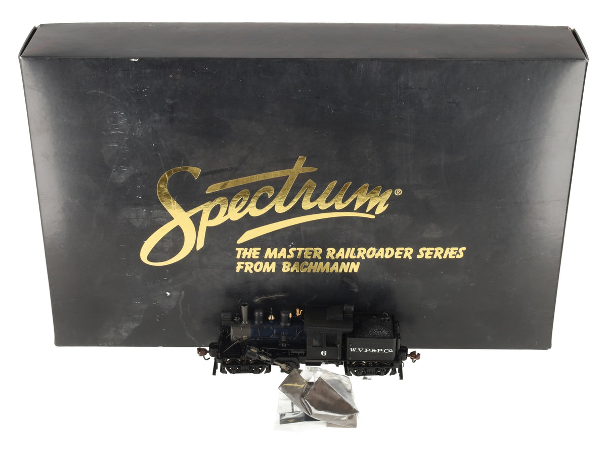 Bachmann 82803 HO West Virginia Pulp & Paper Class B Climax Steam Locomotive #6 EX/Box