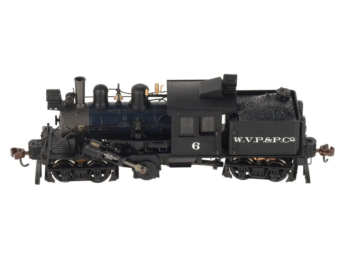 Bachmann 82803 HO West Virginia Pulp & Paper Class B Climax Steam Locomotive #6 EX/Box