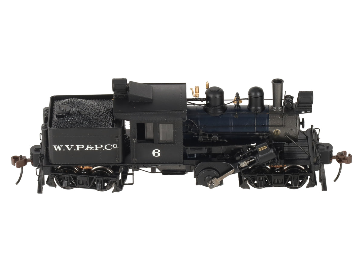Bachmann 82803 HO West Virginia Pulp & Paper Class B Climax Steam Locomotive #6 EX/Box