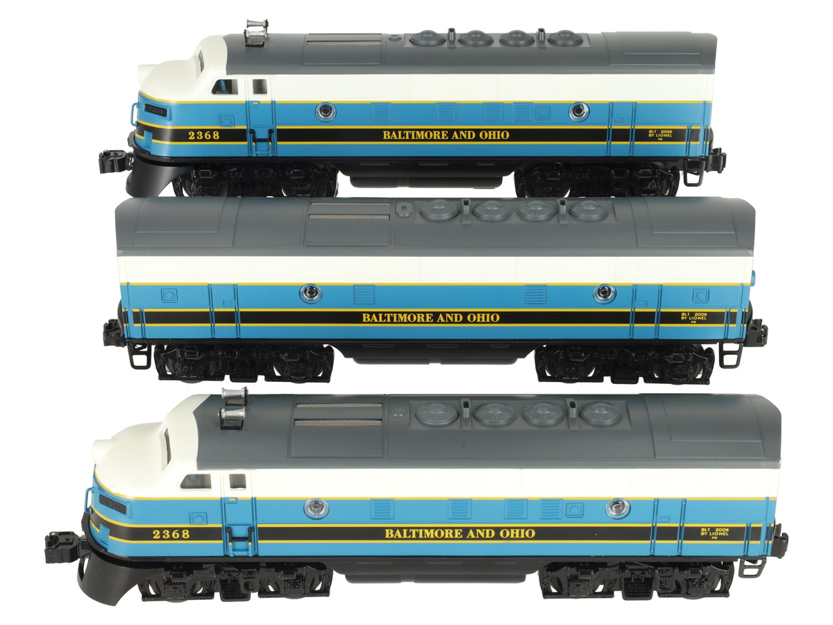 Lionel 6-31752 PWC Baltimore & Ohio O Gauge Diesel Freight Train Set #2369W VG