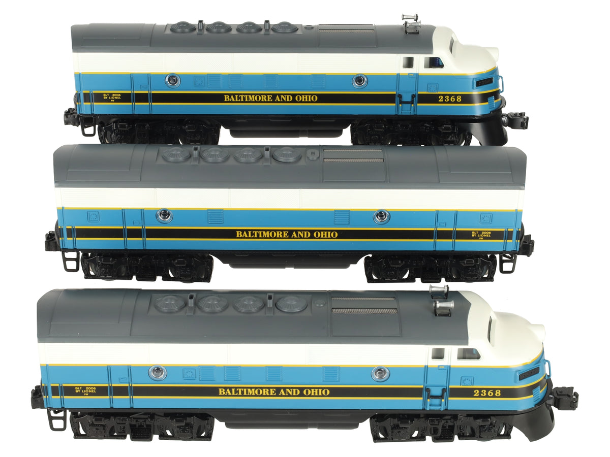 Lionel 6-31752 PWC Baltimore & Ohio O Gauge Diesel Freight Train Set #2369W VG