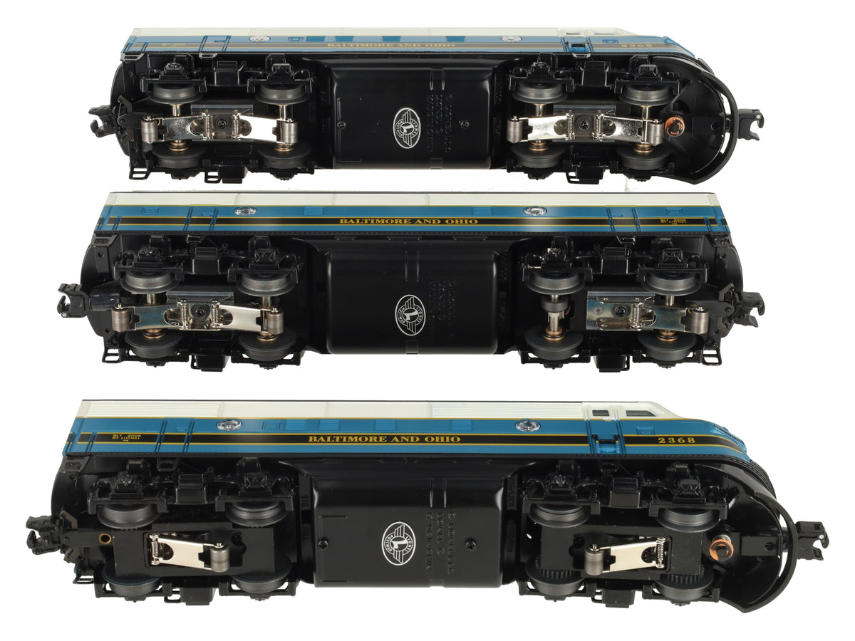 Lionel 6-31752 PWC Baltimore & Ohio O Gauge Diesel Freight Train Set #2369W VG
