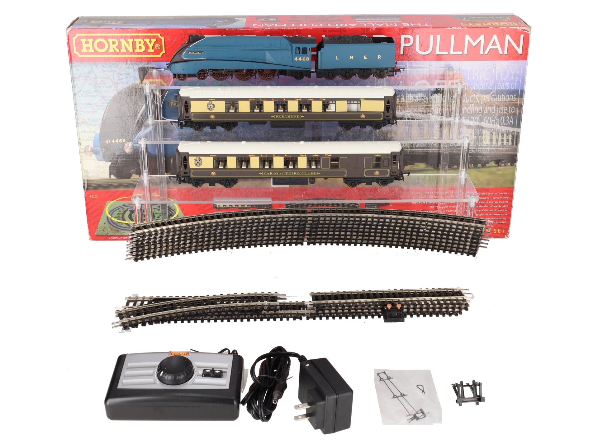 Hornby R1202 OO Mallard Pullman Train Set EX/Box