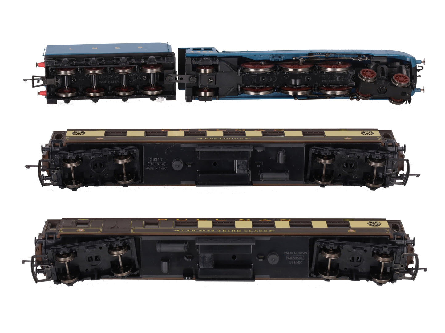 Hornby R1202 OO Mallard Pullman Train Set EX/Box