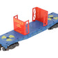 American Flyer 24574 Vintage S USAF Blue Yellow Rocket Fuel Transport Car VG