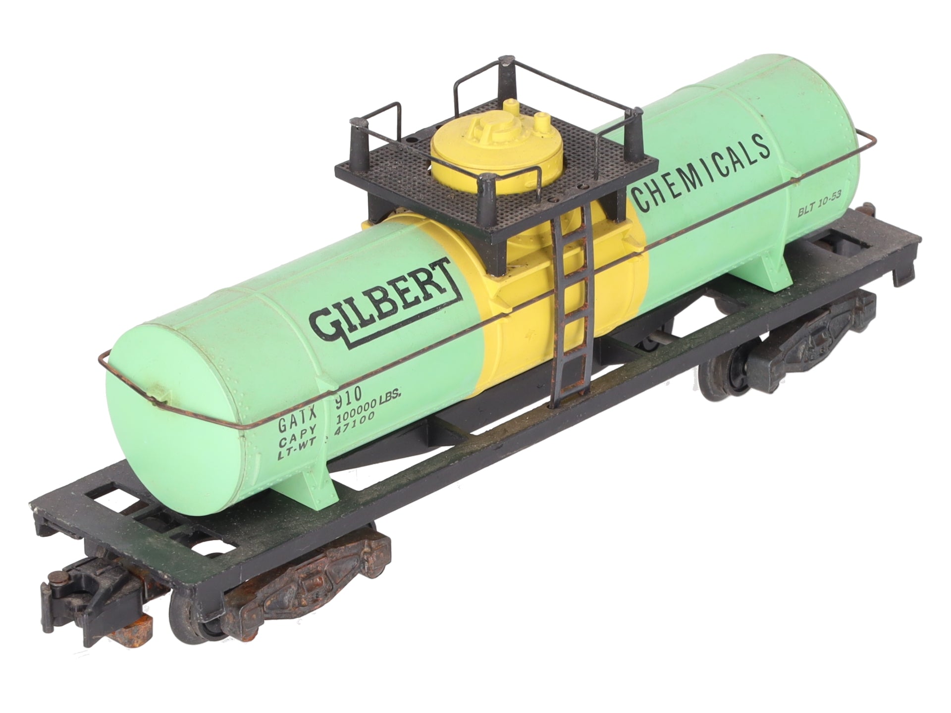 American Flyer 910 Vintage S Gilbert Chemicals Single Dome Tank Car