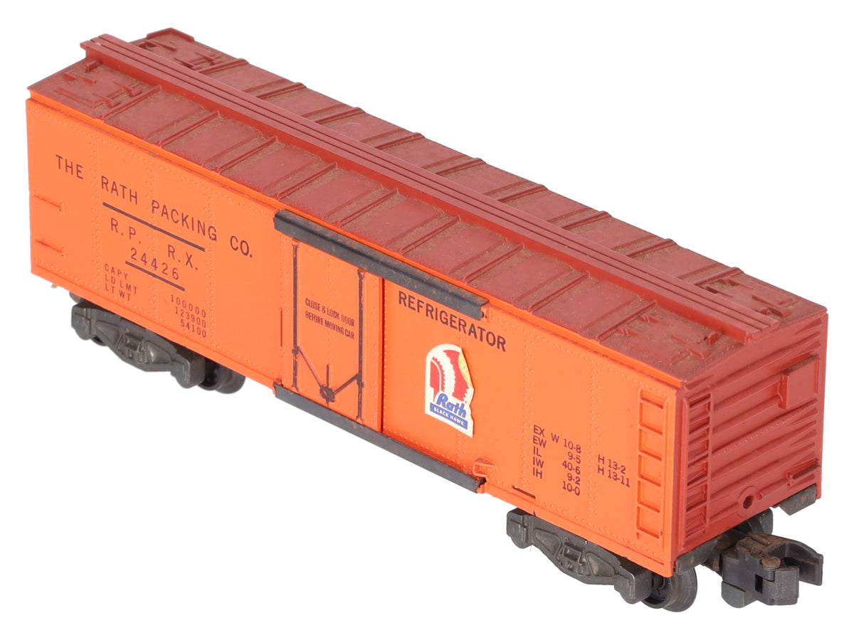 American Flyer 24426 Vintage S Rath Packing Co. Reefer - Rare VG