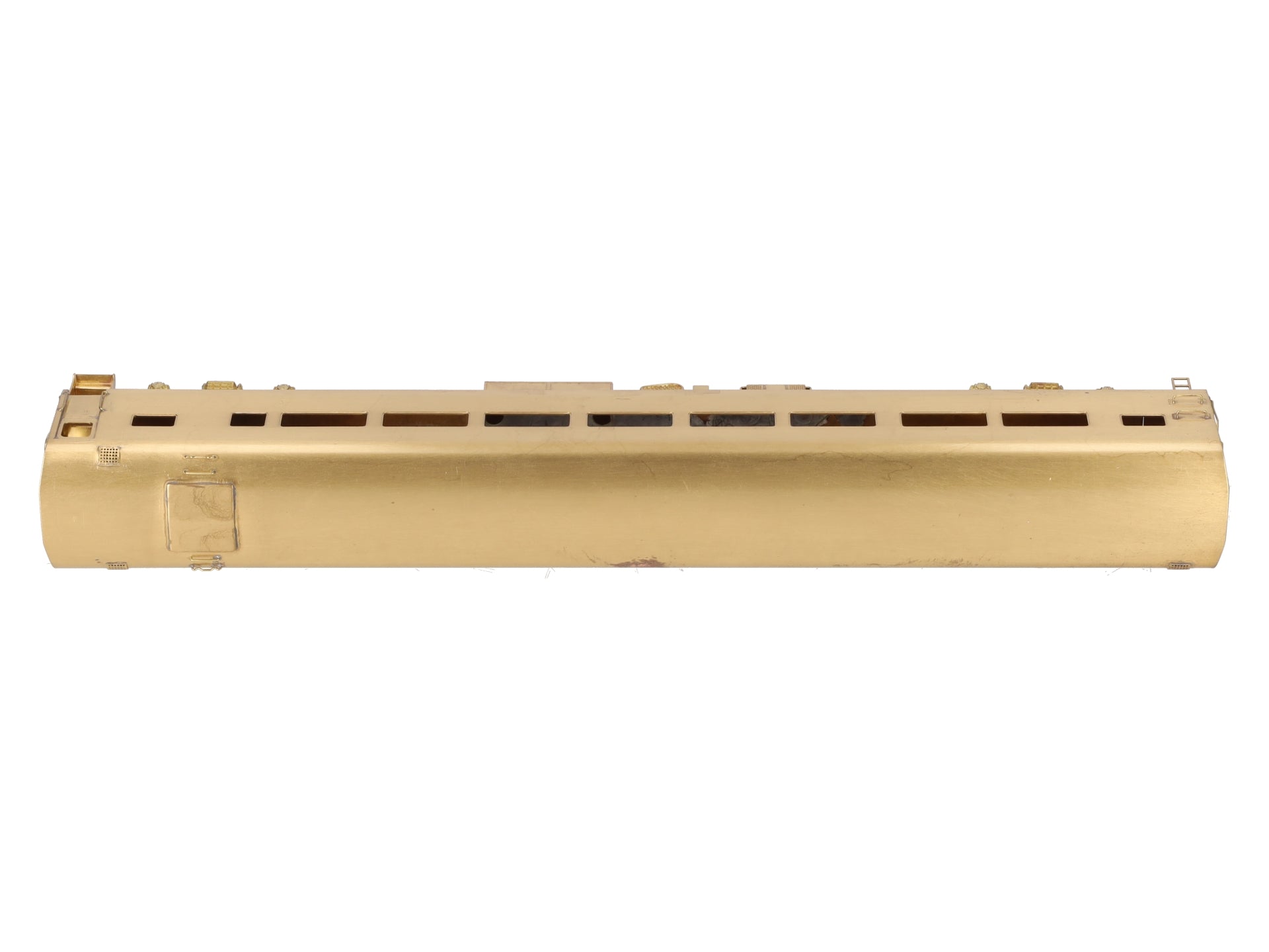 S. Soho & Co. HO Scale BRASS Passenger Coach Car- Unpainted EX/Box