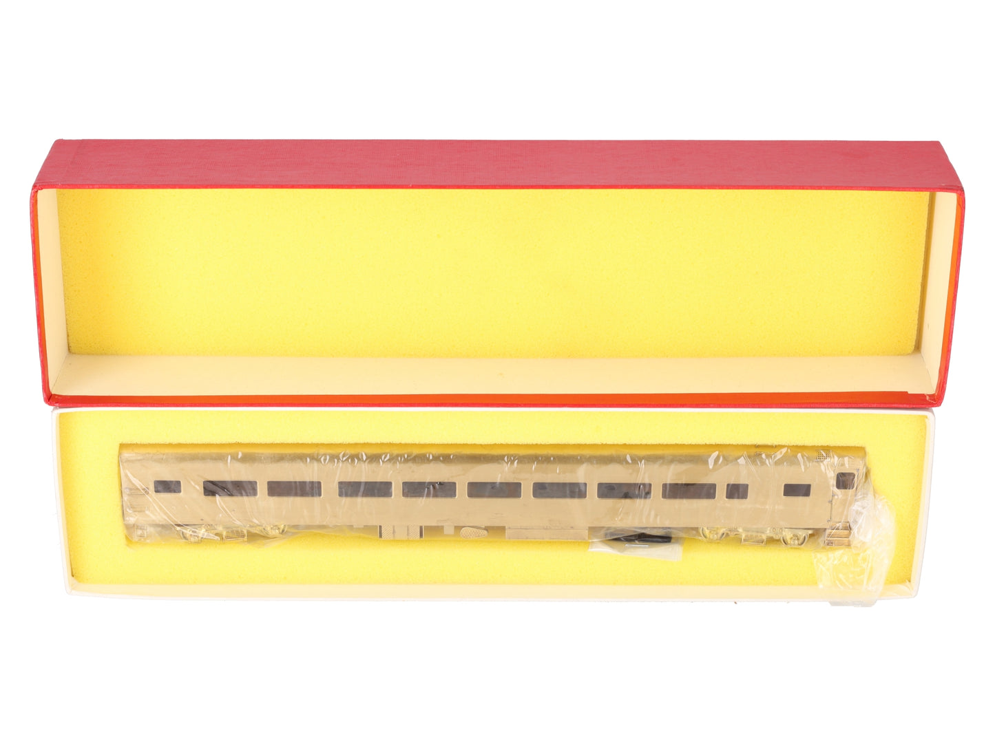 S. Soho & Co. HO Scale BRASS Passenger Coach Car- Unpainted EX/Box