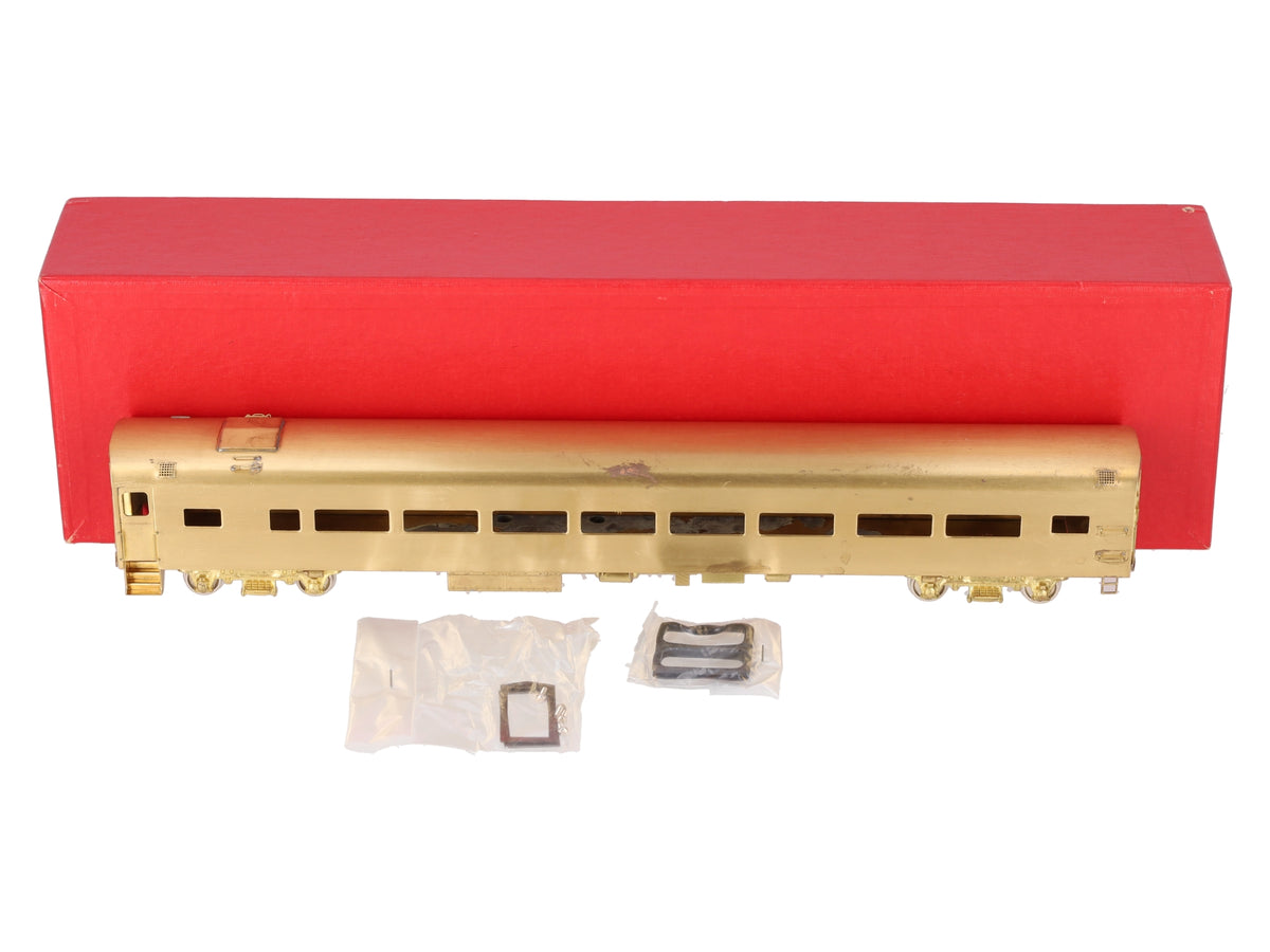 S. Soho & Co. HO Scale BRASS Passenger Coach Car- Unpainted EX/Box