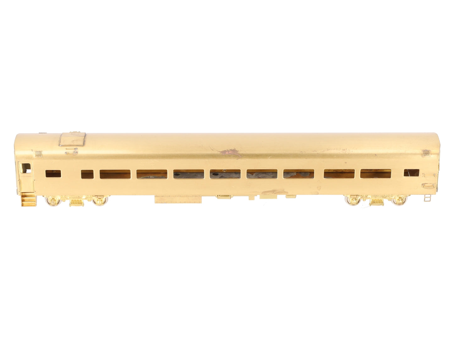 S. Soho & Co. HO Scale BRASS Passenger Coach Car- Unpainted EX/Box