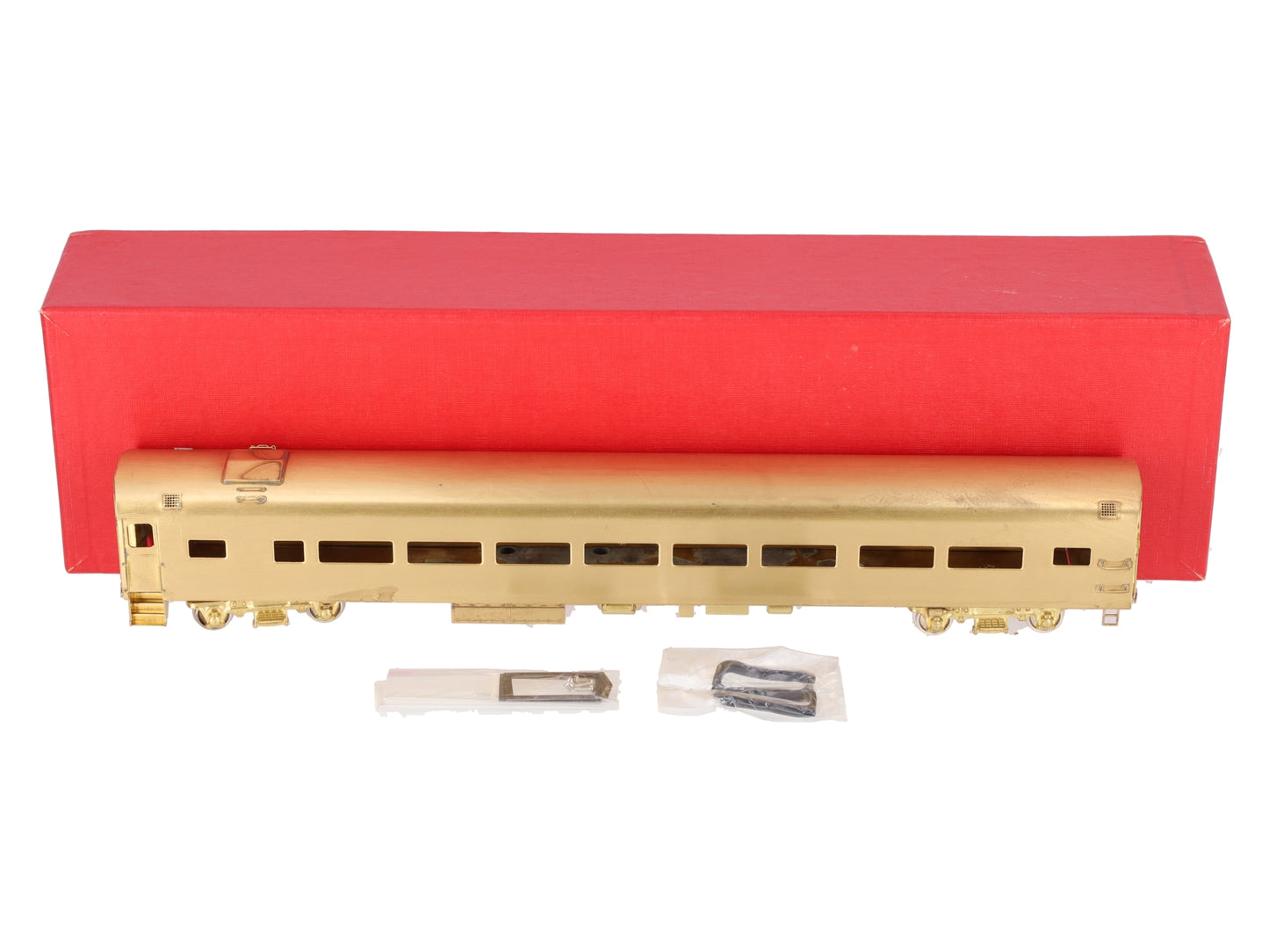 S. Soho & Co. HO Scale BRASS Passenger Coach Car- Unpainted EX/Box