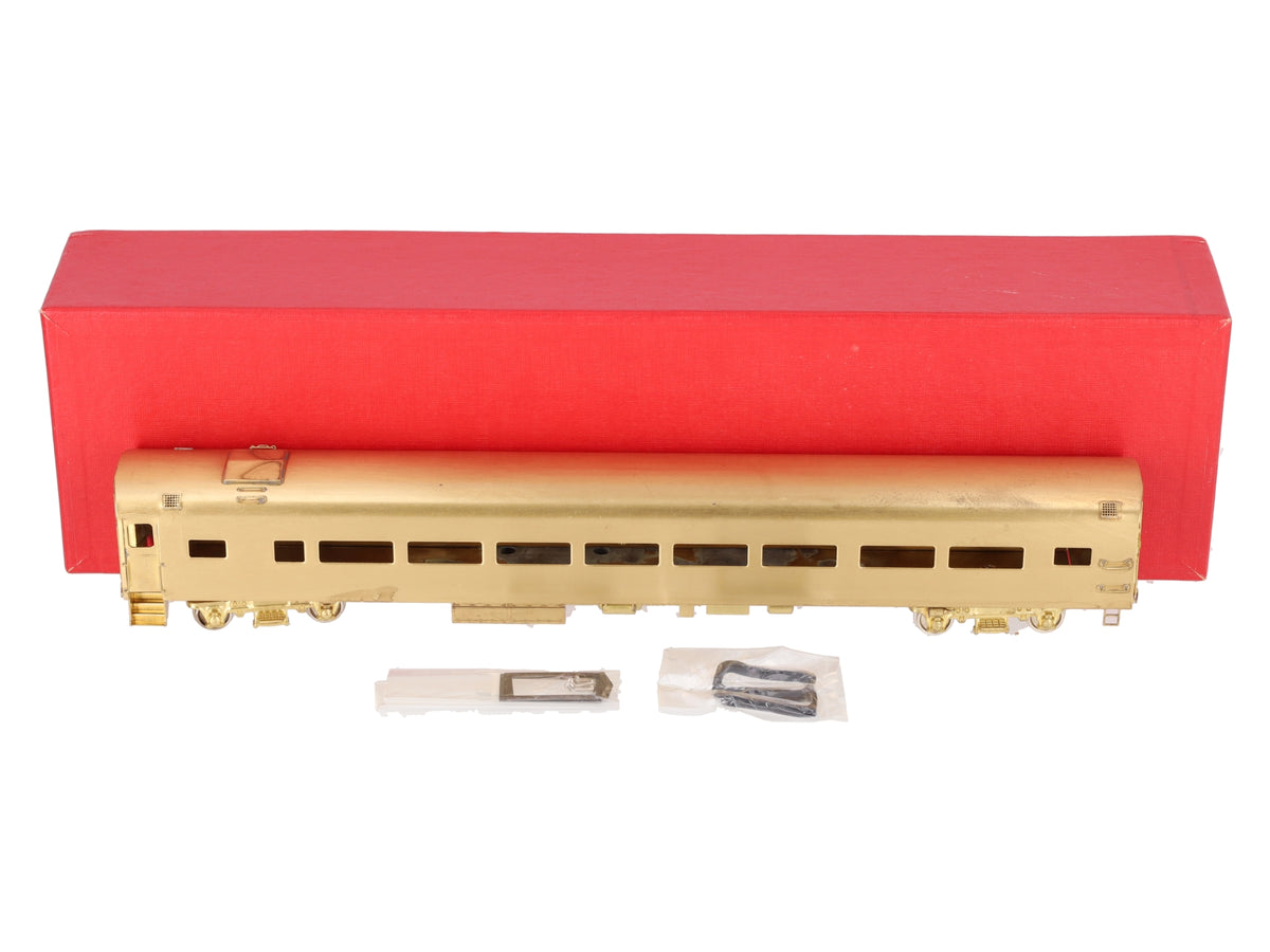S. Soho & Co. HO Scale BRASS Passenger Coach Car- Unpainted EX/Box