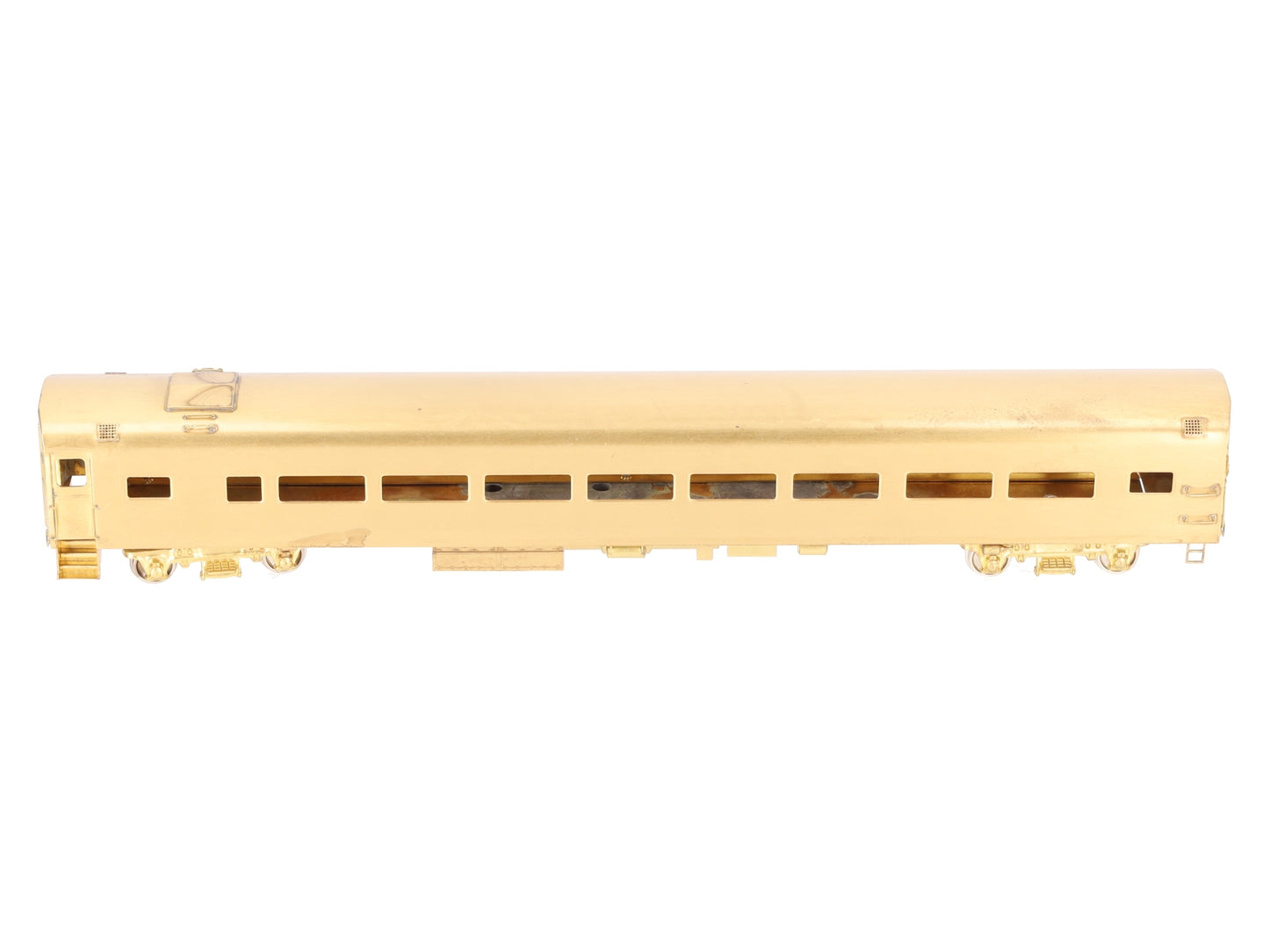 S. Soho & Co. HO Scale BRASS Passenger Coach Car- Unpainted EX/Box