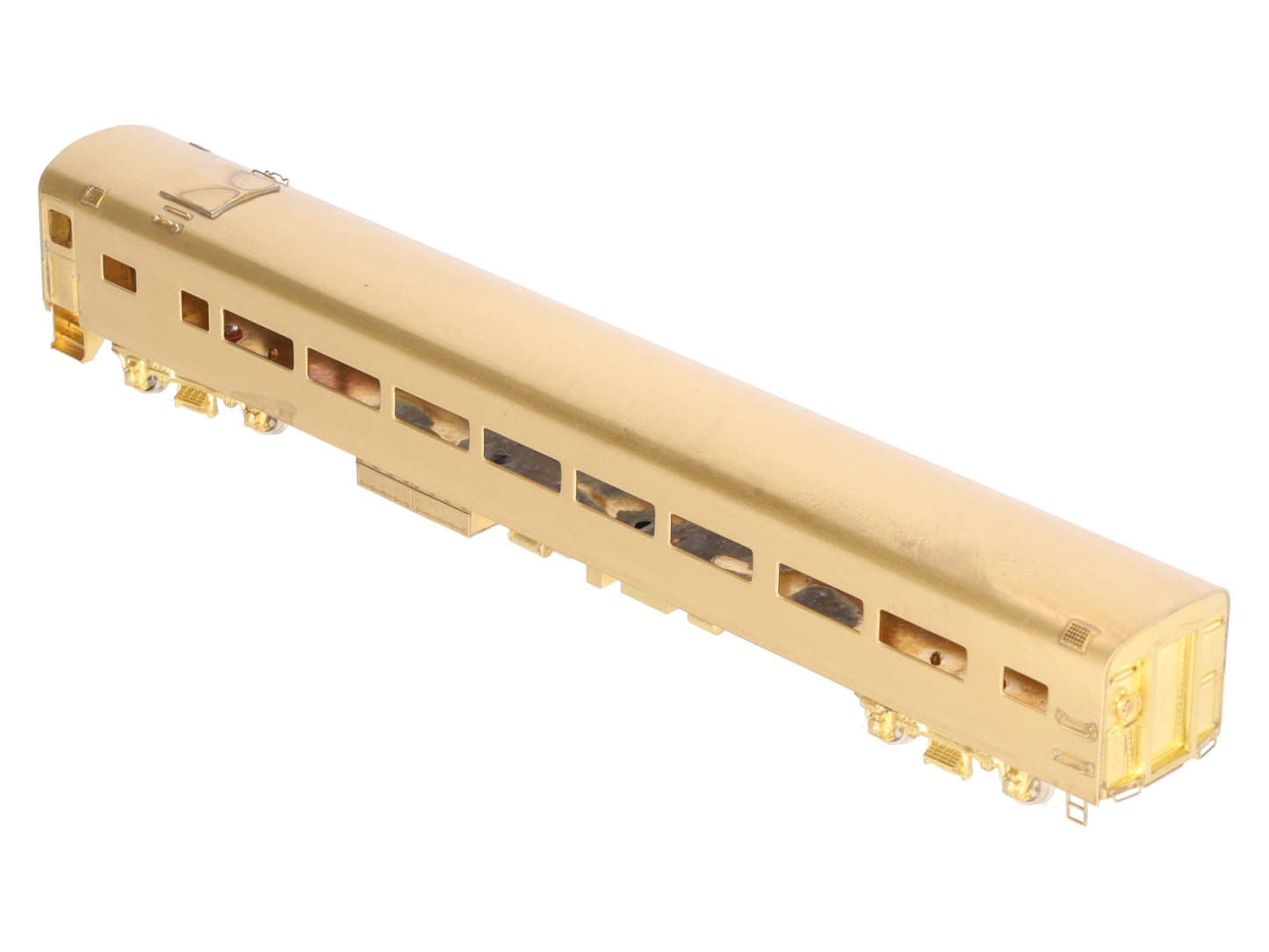 S. Soho & Co. HO Scale BRASS Passenger Coach Car- Unpainted EX/Box