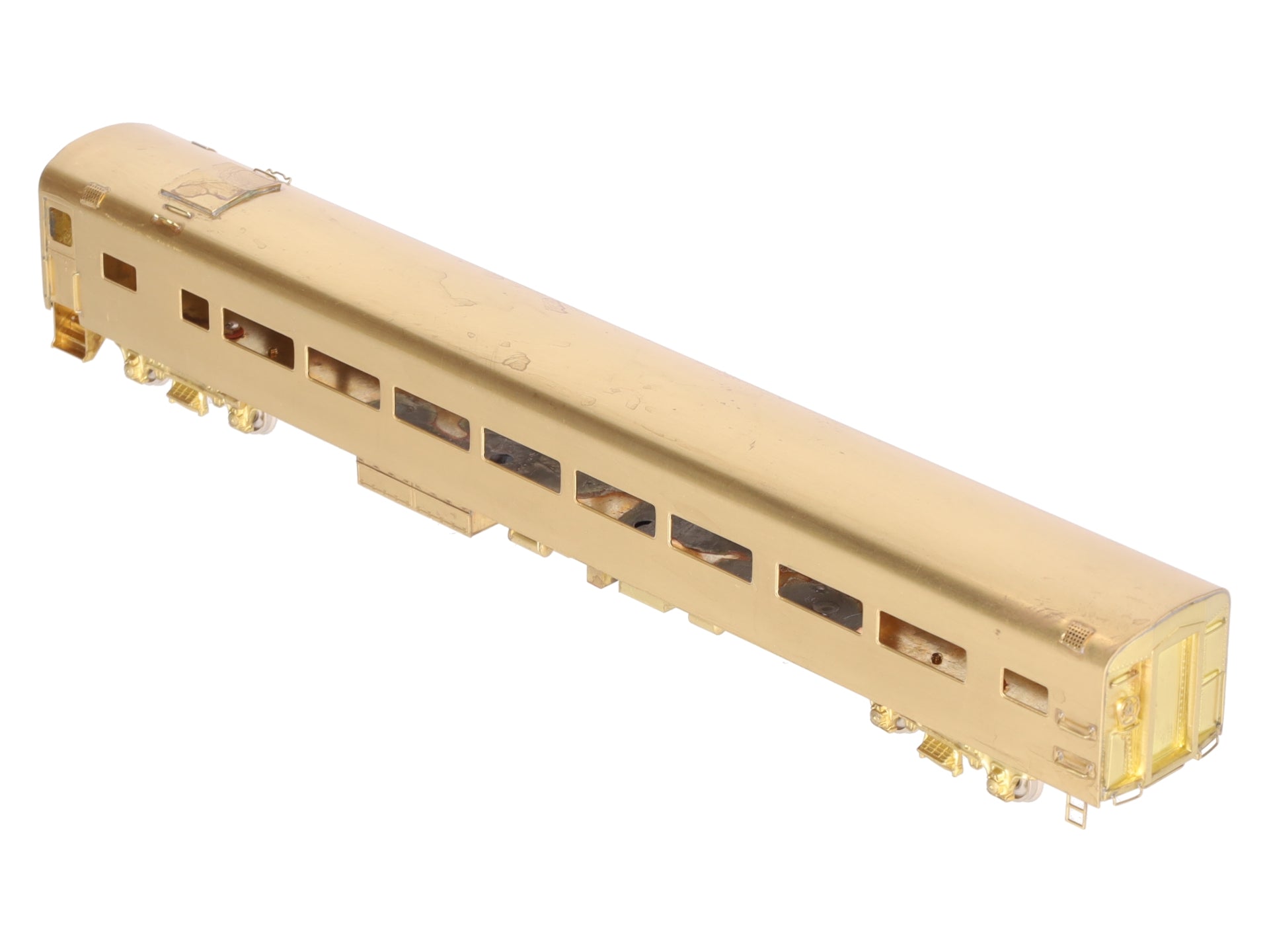 S. Soho & Co. HO Scale BRASS Passenger Coach Car- Unpainted EX/Box