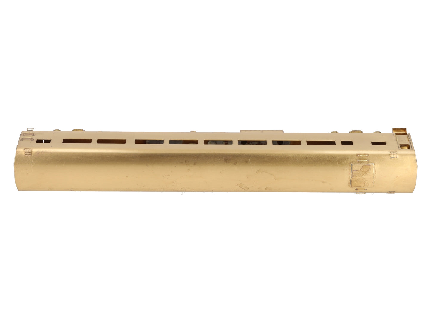 S. Soho & Co. HO Scale BRASS Passenger Coach Car- Unpainted EX/Box