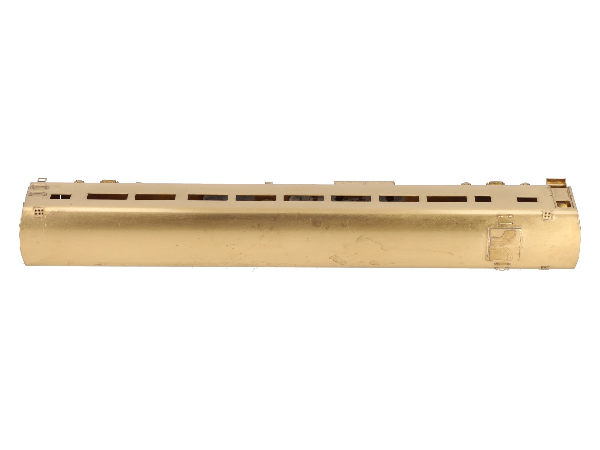 S. Soho & Co. HO Scale BRASS Passenger Coach Car- Unpainted EX/Box