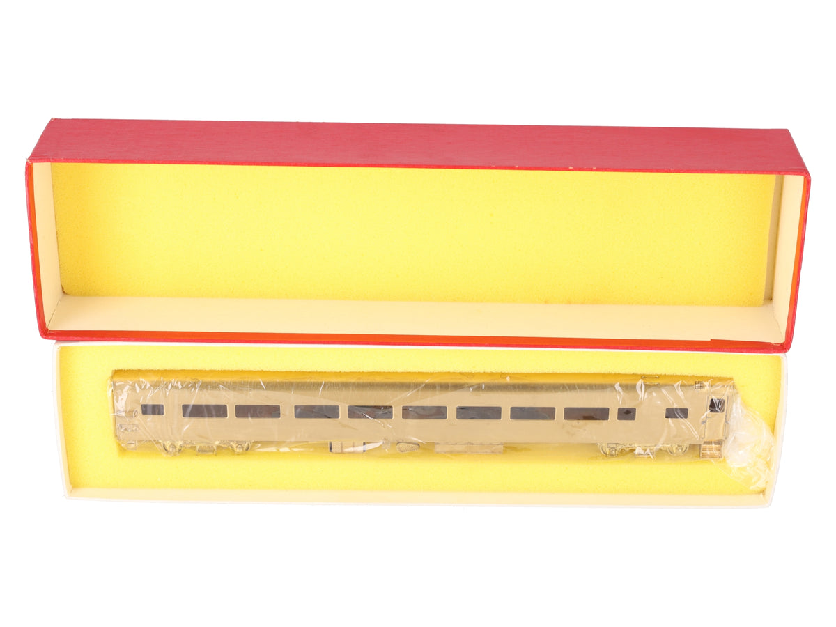 S. Soho & Co. HO Scale BRASS Passenger Coach Car- Unpainted EX/Box