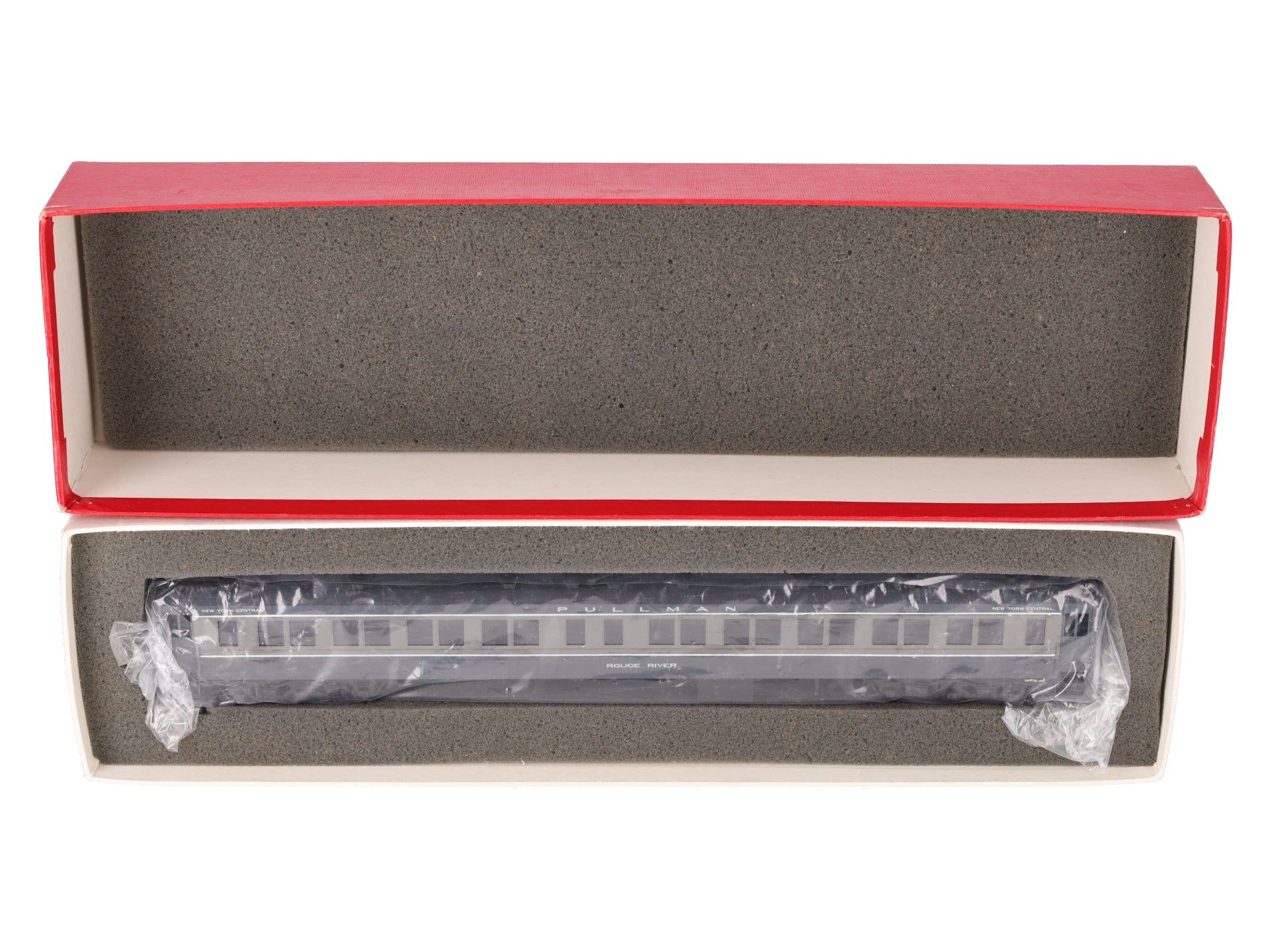 S. Soho & Co. HO BRASS New York Central Passenger Coach Car- Painted/Box