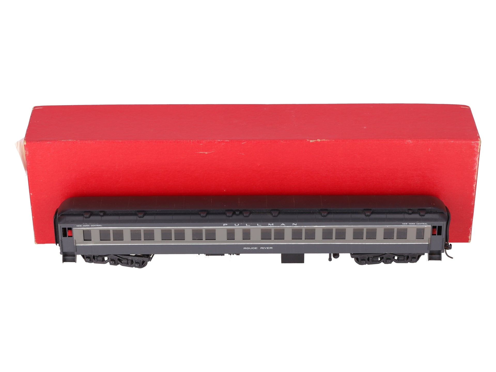 S. Soho & Co. HO BRASS New York Central Passenger Coach Car- Painted/Box