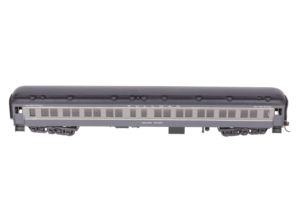 S. Soho & Co. HO BRASS New York Central Passenger Coach Car- Painted/Box