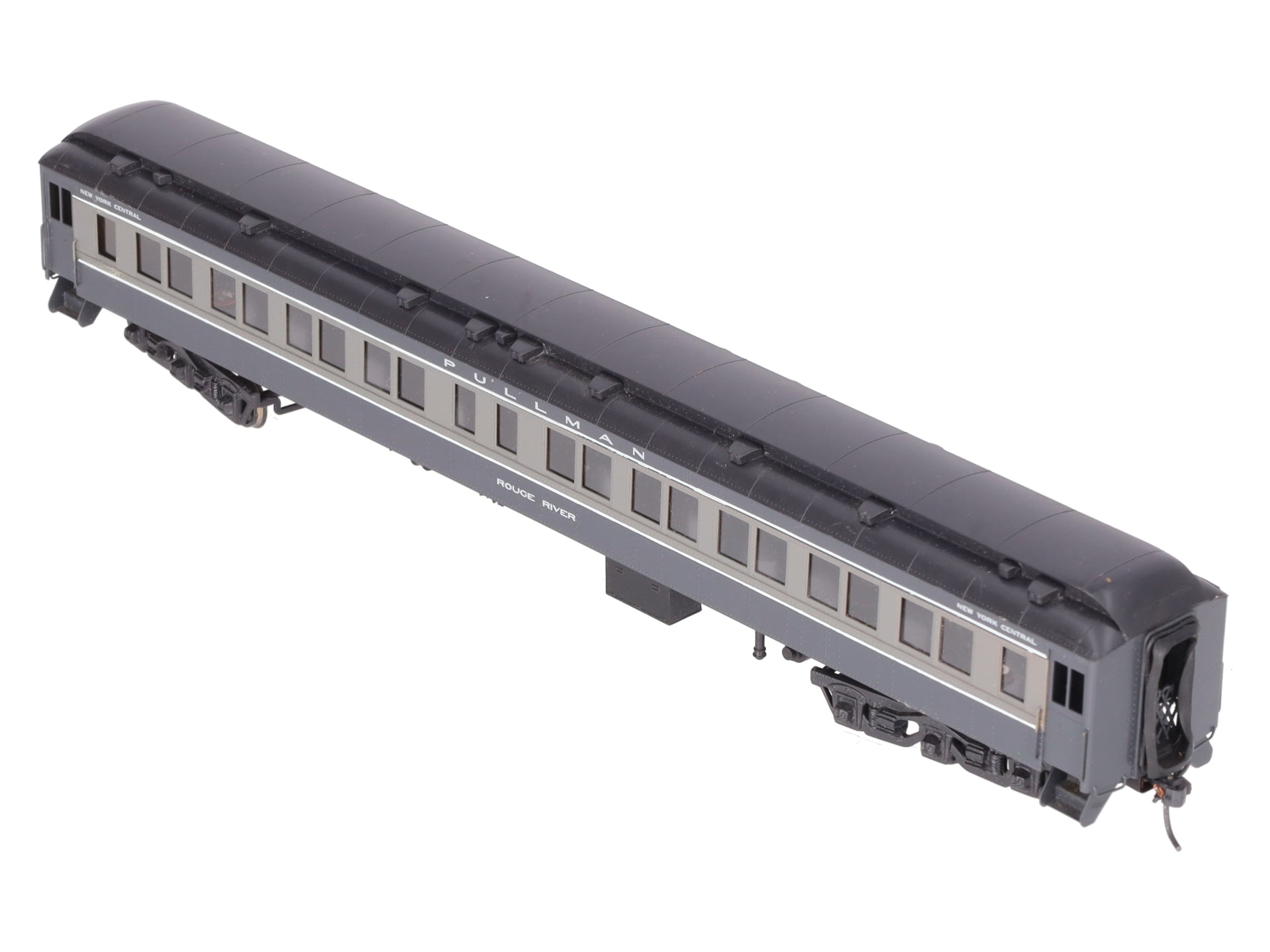 S. Soho & Co. HO BRASS New York Central Passenger Coach Car- Painted/Box