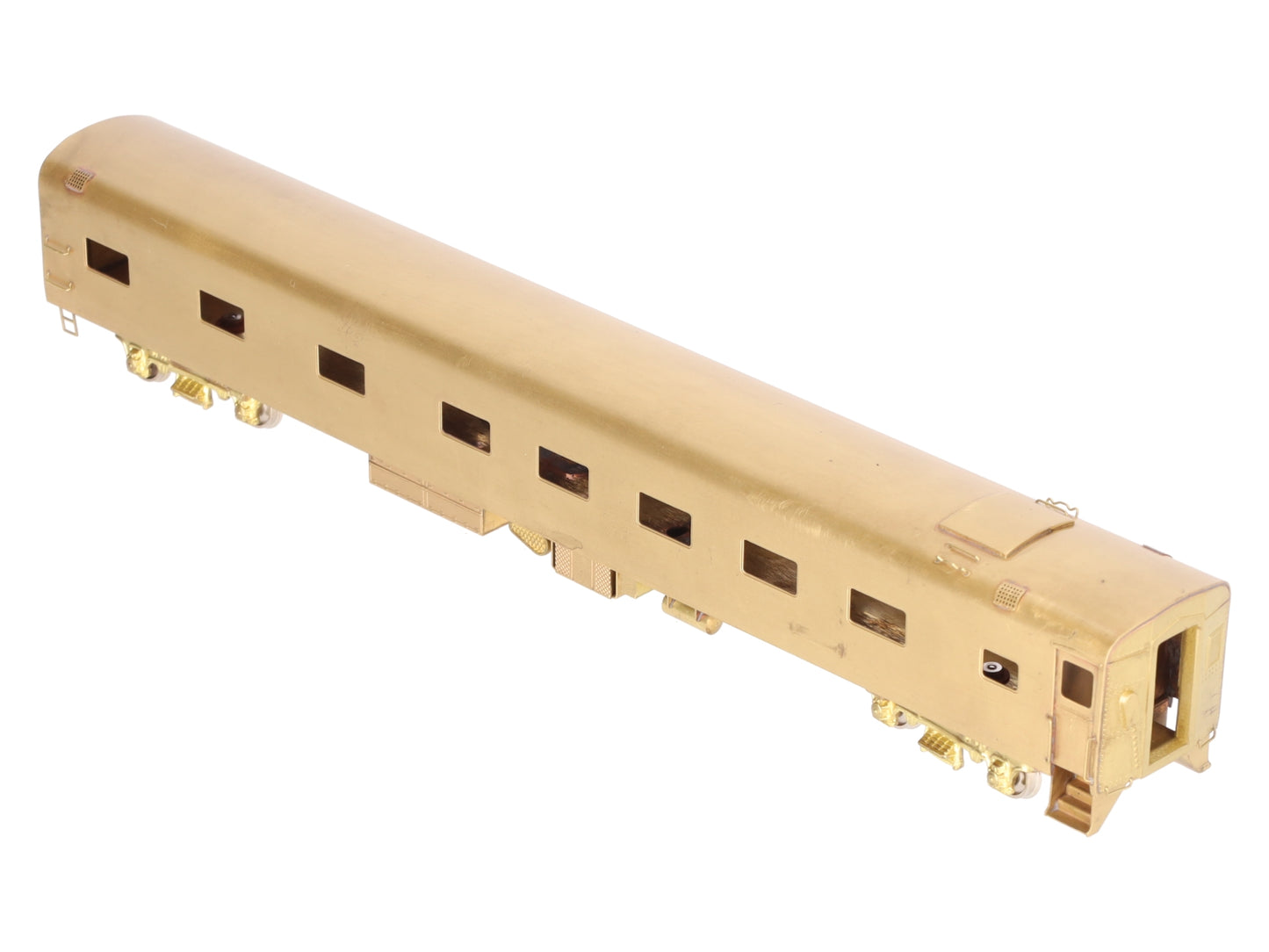 S. Soho & Co. HO Scale BRASS Sleeper Car- Unpainted EX/Box