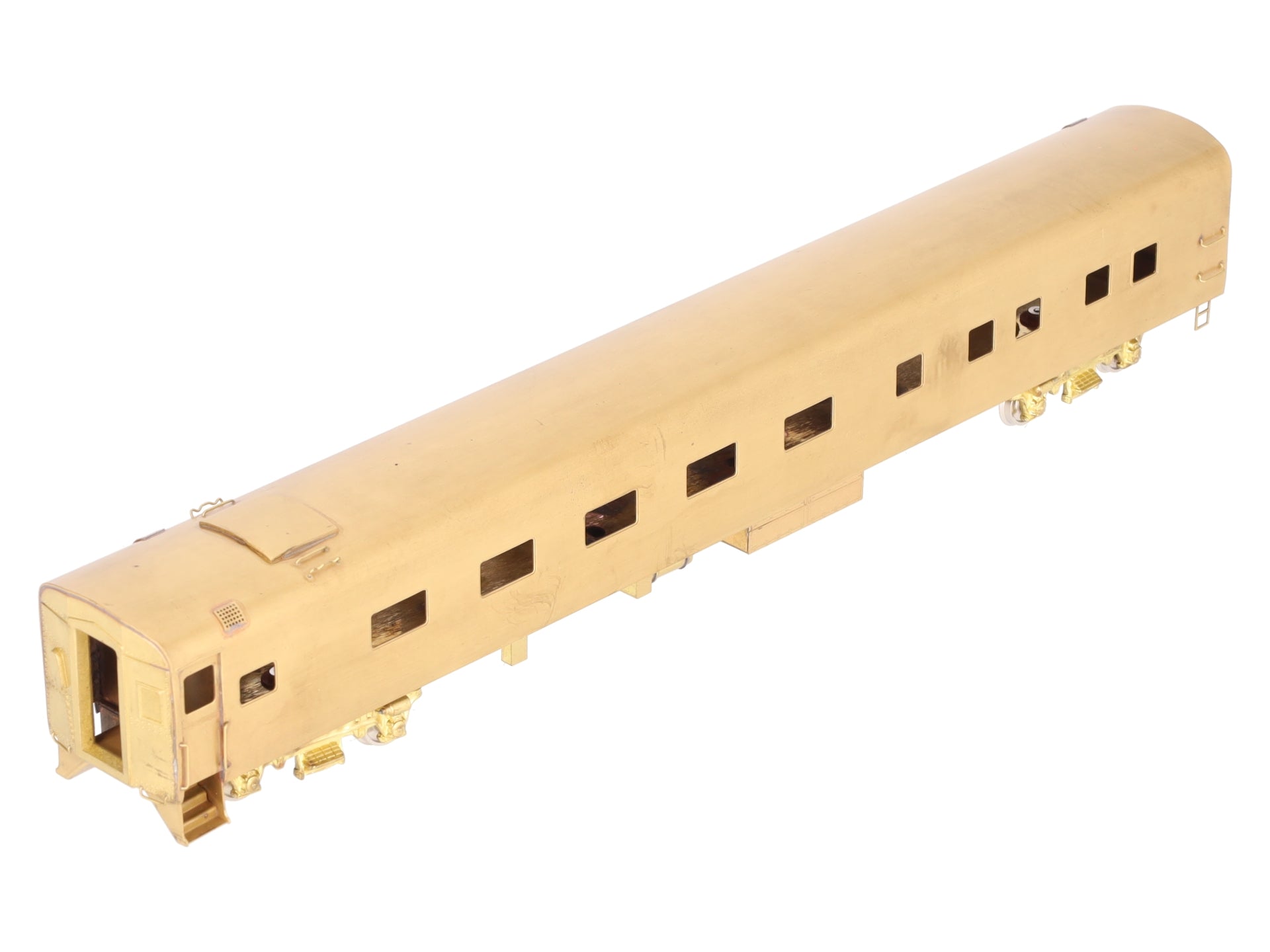 S. Soho & Co. HO Scale BRASS Sleeper Car- Unpainted EX/Box