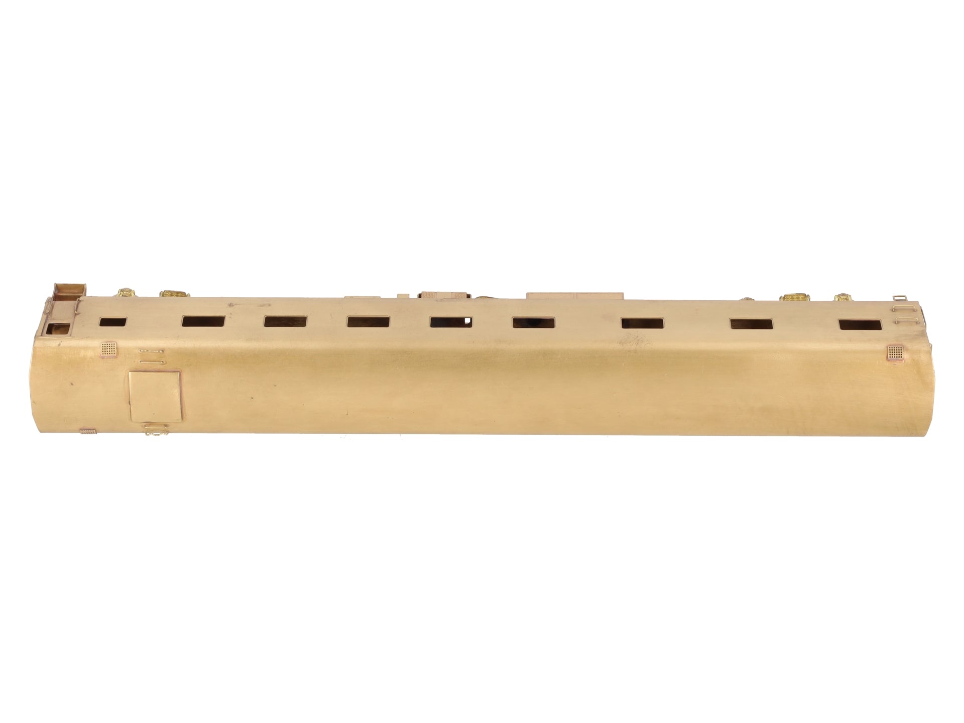 S. Soho & Co. HO Scale BRASS Sleeper Car- Unpainted EX/Box