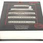 Marklin 8189 Z Scale 50th Anniversary Silver-Plate California Zephyr Train Set EX/Box
