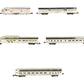 Marklin 8189 Z Scale 50th Anniversary Silver-Plate California Zephyr Train Set EX/Box