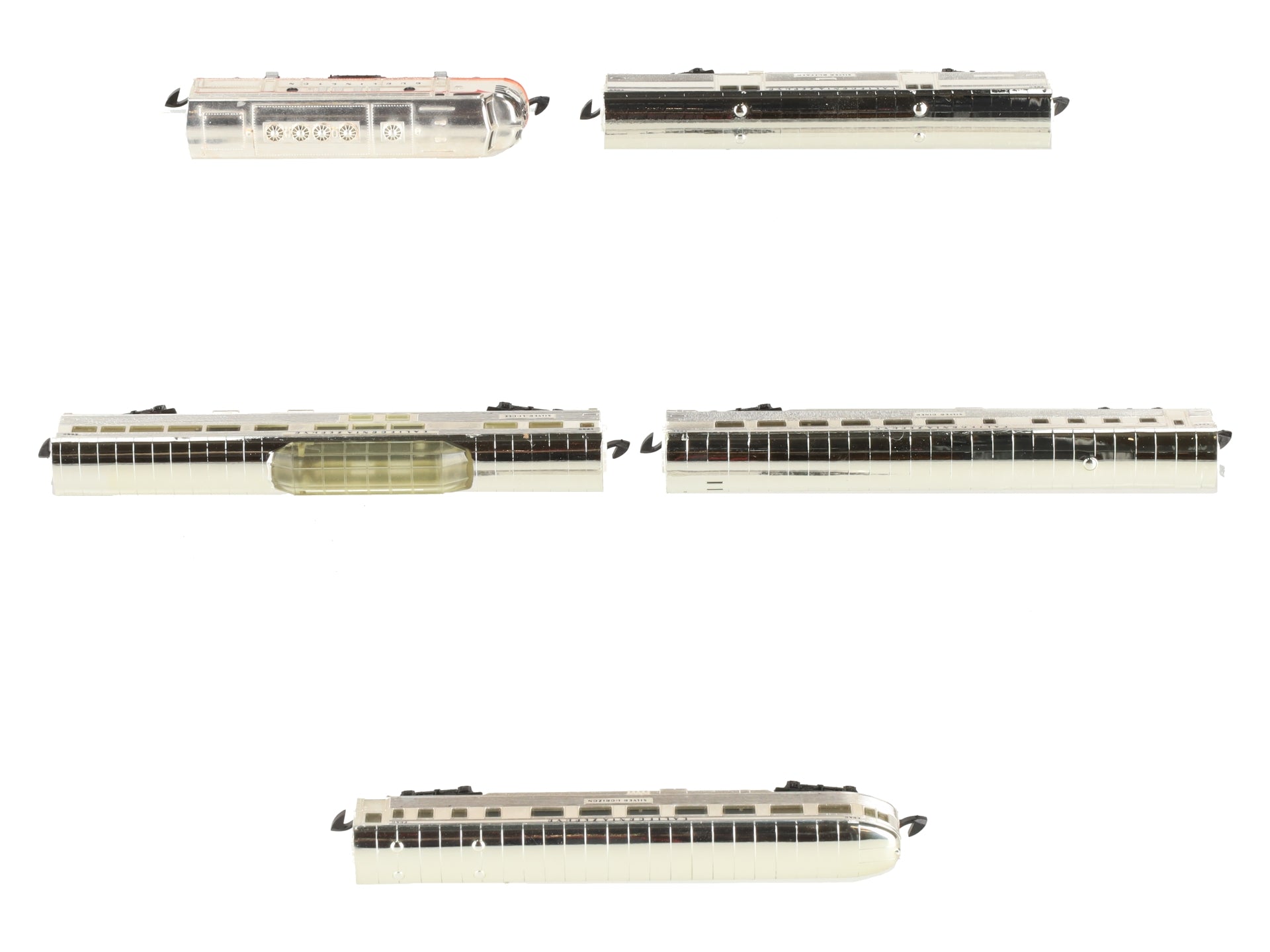 Marklin 8189 Z Scale 50th Anniversary Silver-Plate California Zephyr Train Set EX/Box
