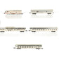 Marklin 8189 Z Scale California Zephyr 50th Anniversary Silver-Plate  Train Set EX/Box