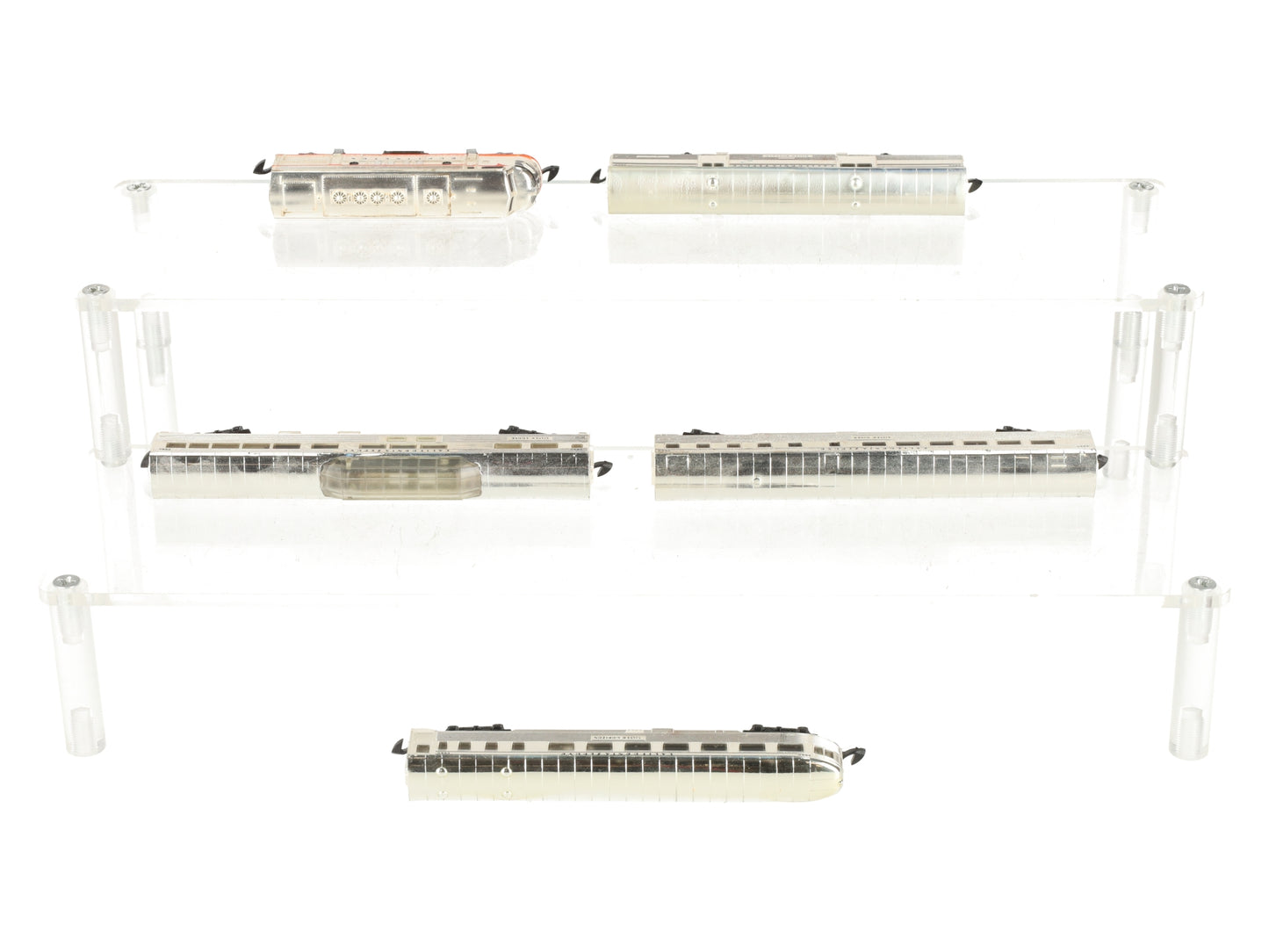 Marklin 8189 Z Scale California Zephyr 50th Anniversary Silver-Plate  Train Set EX/Box
