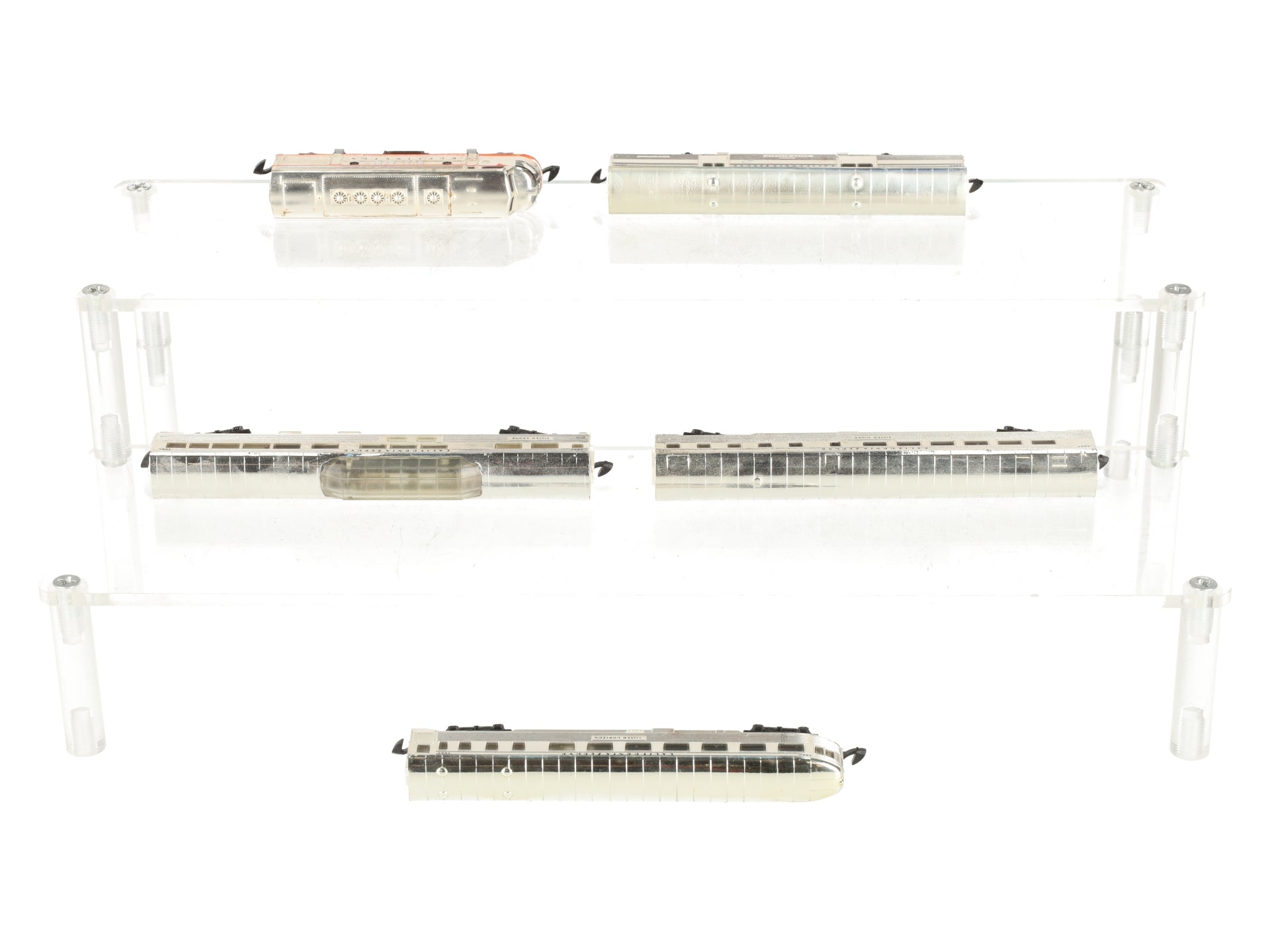 Marklin 8189 Z Scale California Zephyr 50th Anniversary Silver-Plate  Train Set EX/Box